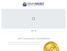 Tablet Screenshot of graymontmedical.com